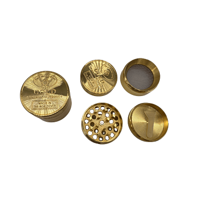 GRINDER - 40mm 4pt Gold ZIG0563 12pk