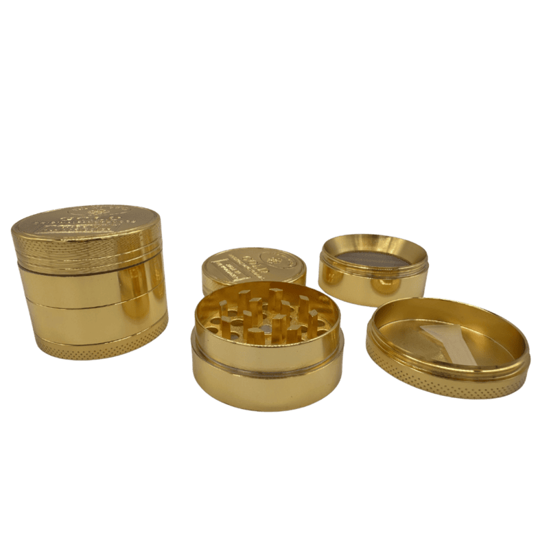GRINDER - 40mm 4pt Gold ZIG0563 12pk