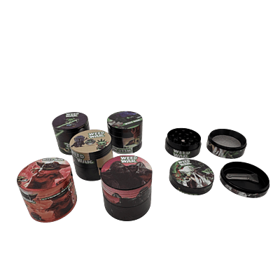 GRINDER - 40mm 4pt Weed War ZIG0627 12pk