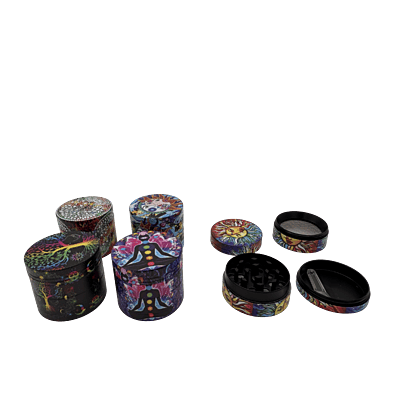 GRINDER - 40mm 4pt Hippy ZIG0630 12pk