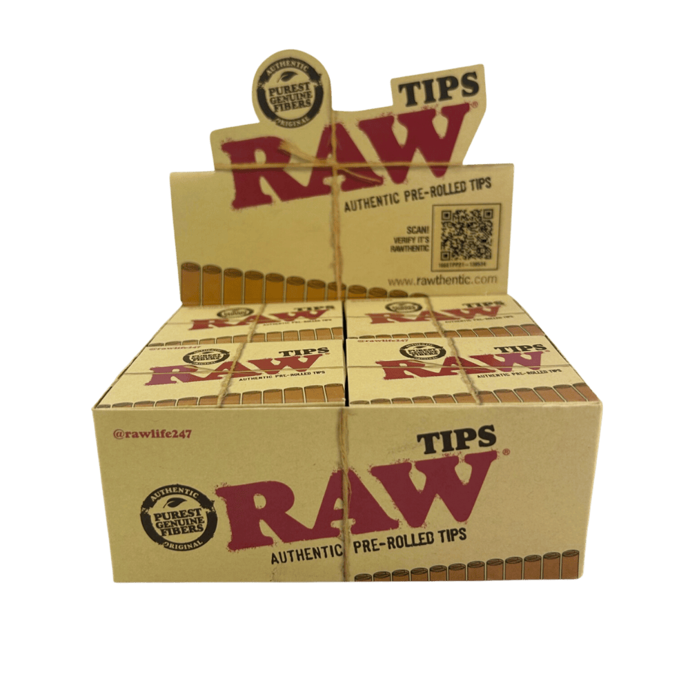 Raw Tips Use RAW - TIPS Pre Rolled Tips