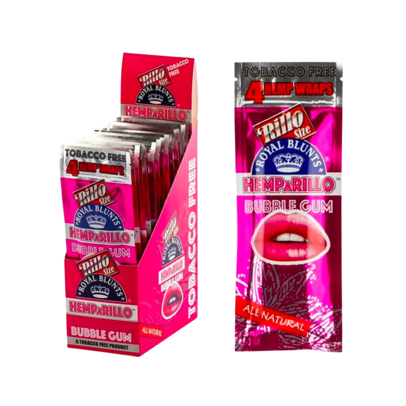 ROYAL BLUNTS - Strawberry Hemp Wraps 4pcs (15pk) ROYAL BLUNTS - Strawberry Hemp Wraps 4pcs (15pk)