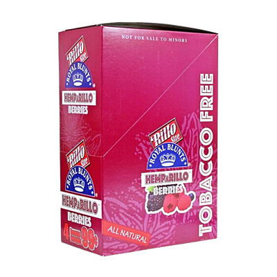 ROYAL BLUNTS - Berry Hemp Wraps 4pcs (15pk)