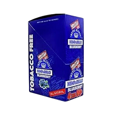 ROYAL BLUNTS - Blueberry Hemp Wraps 4pcs (15pk)
