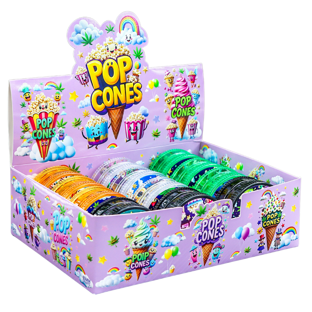 GRINDER 60mm Pop Cones 3pt (12pk)