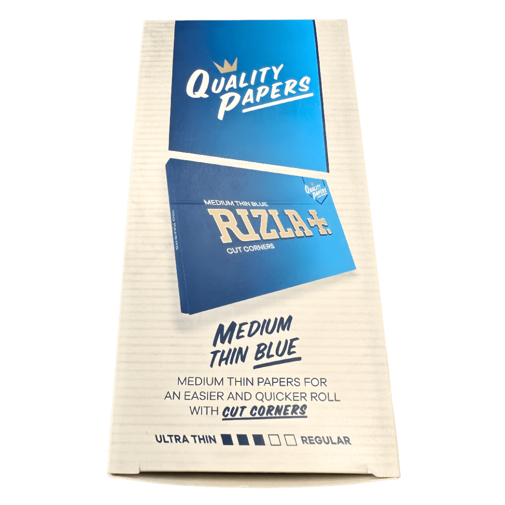 RIZZLA - Medium Thin Blue Double 25pk